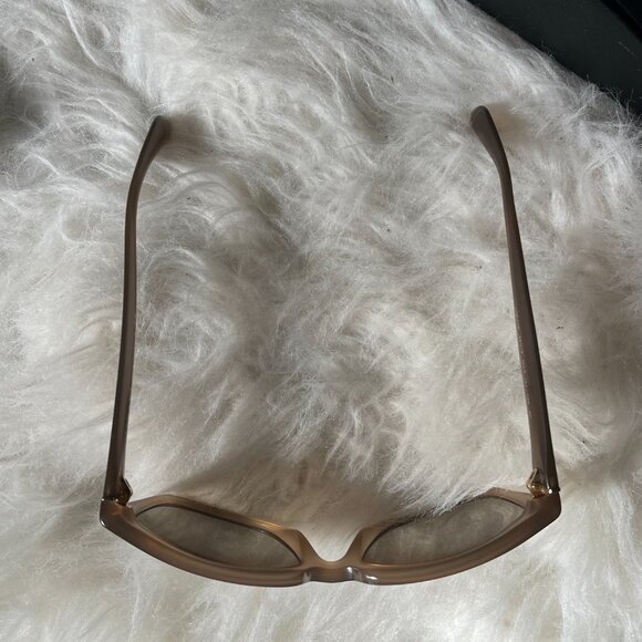 Prada Y2K Vintage Beige Spell Out Logo Sunglasses - Picture 7 of 9